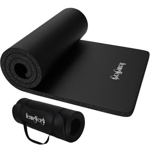 HemingWeigh 1-Inch Extra-Thick Non-Slip Yoga Mat