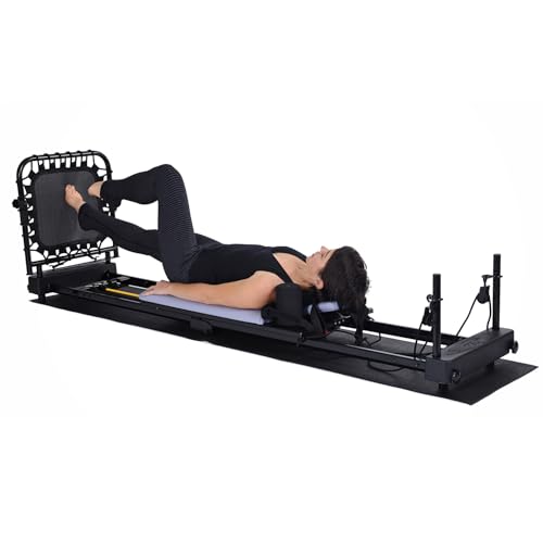 AeroPilates Reformer 4420 Plus Pilates Machine with Floor Mat