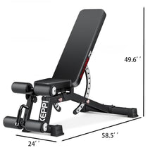 Keppi FID Adjustable Heavy-Duty Weight Bench for Home Gym