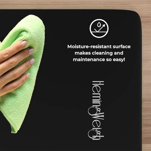 HemingWeigh 1-Inch Extra-Thick Non-Slip Yoga Mat