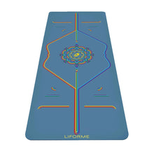 Liforme Printed Yoga Mat with Alignment Guide & Ultimate Grip