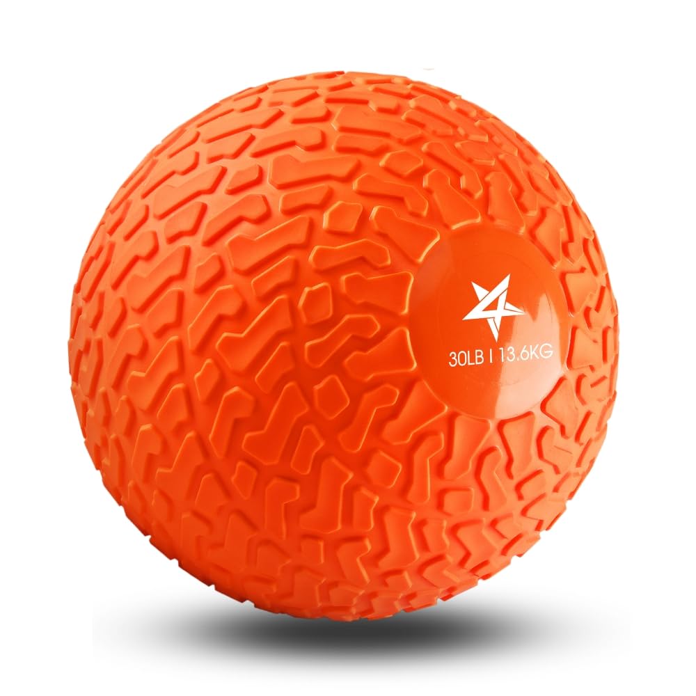 Yes4All Upgraded Fitness Slam Ball Triangle for Exercise, Strength, Power Workout, Multiple Weight Options Weighted Ball