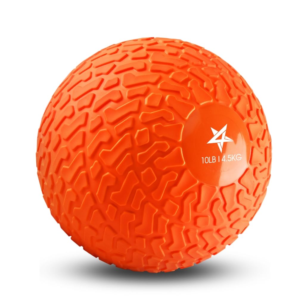 Yes4All Upgraded Fitness Slam Ball Triangle for Exercise, Strength, Power Workout, Multiple Weight Options Weighted Ball