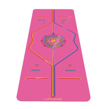 Liforme Printed Yoga Mat with Alignment Guide & Ultimate Grip