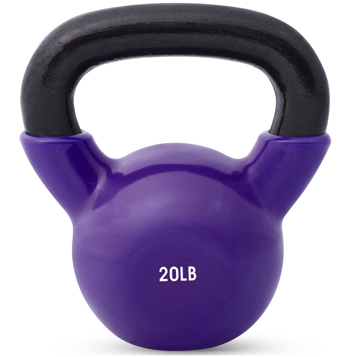 JFIT Kettlebell Weights Vinyl Coated Iron