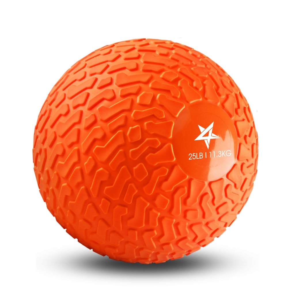 Yes4All Upgraded Fitness Slam Ball Triangle for Exercise, Strength, Power Workout, Multiple Weight Options Weighted Ball