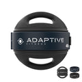 Adjustable Medicine Ball with Handles, 3 Weights in 1 - 8, 12 & 16 lb