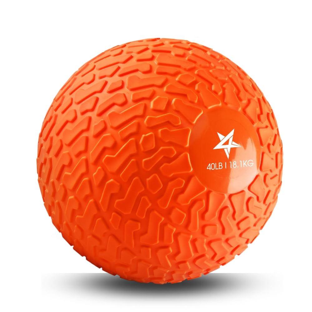 Yes4All Upgraded Fitness Slam Ball Triangle for Exercise, Strength, Power Workout, Multiple Weight Options Weighted Ball