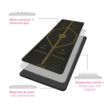 Liforme Printed Yoga Mat with Alignment Guide & Ultimate Grip