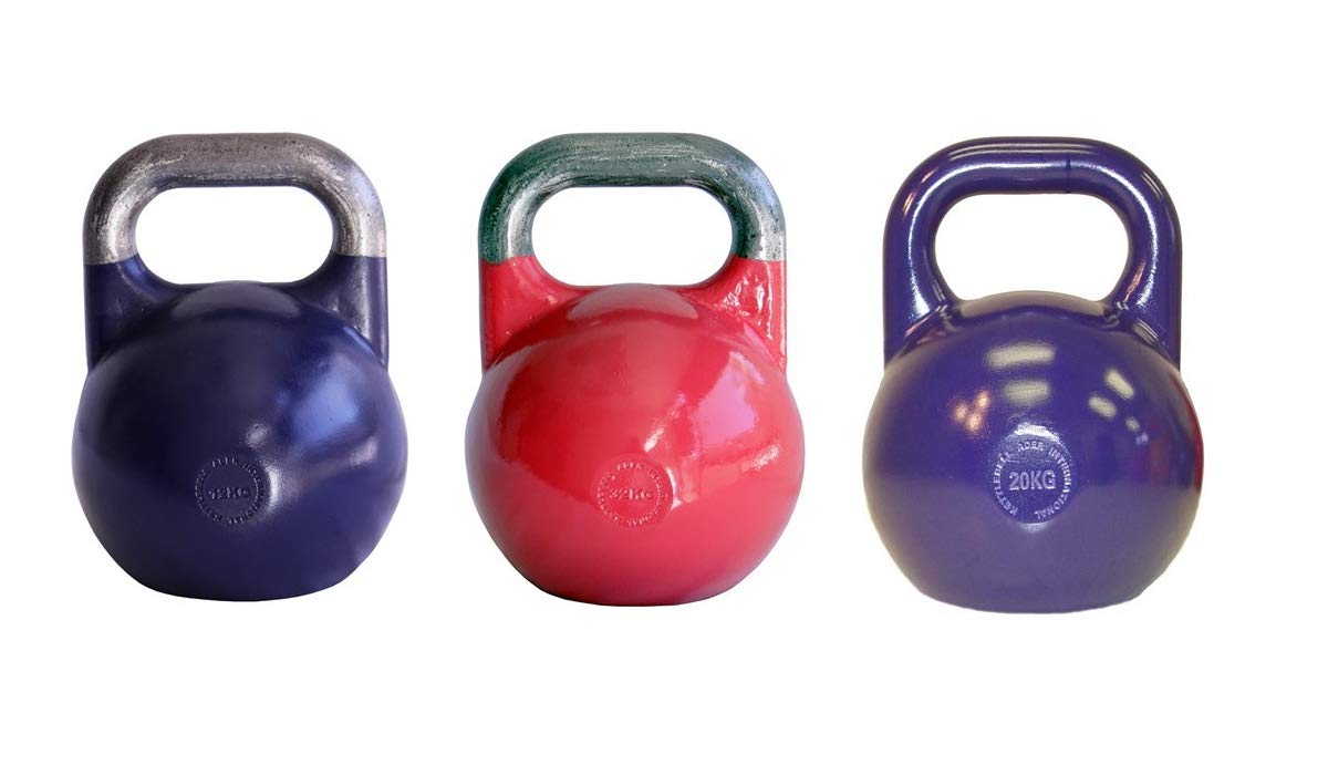 Ader Color Professional Pro-Grade International Kettlebell 12KG,20KG,32KG