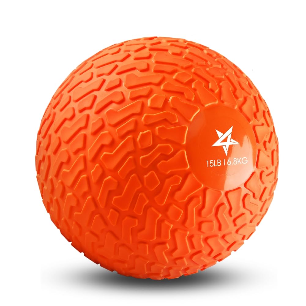 Yes4All Upgraded Fitness Slam Ball Triangle for Exercise, Strength, Power Workout, Multiple Weight Options Weighted Ball