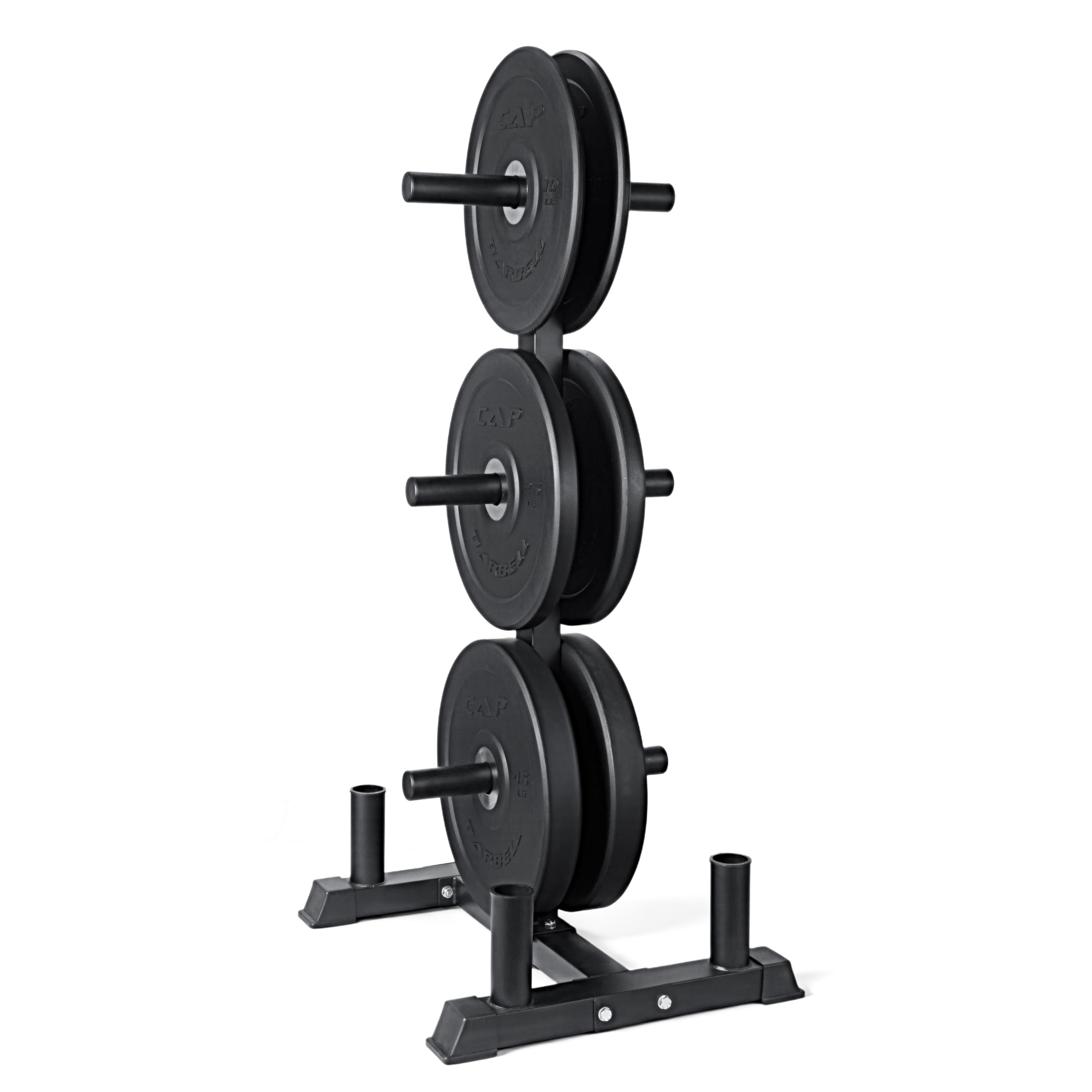 CAP Olympic Bumper Plate Weight Set 100–370 lb