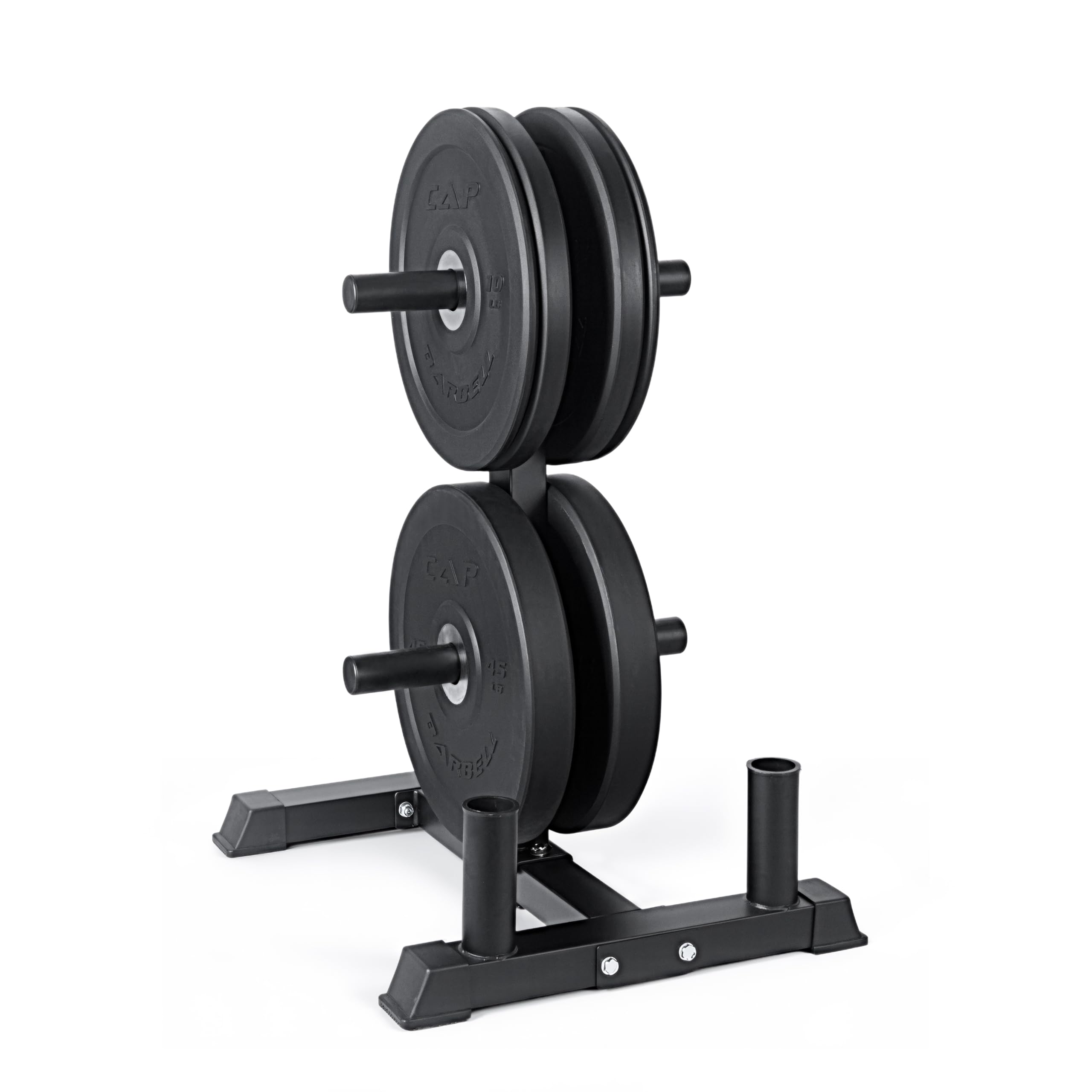 CAP Olympic Bumper Plate Weight Set 100–370 lb