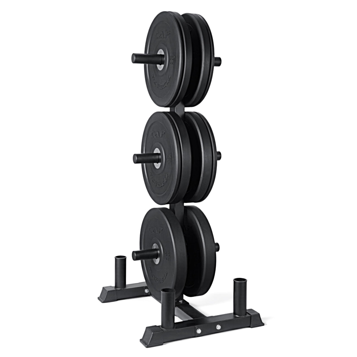 CAP Olympic Bumper Plate Weight Set 100–370 lb