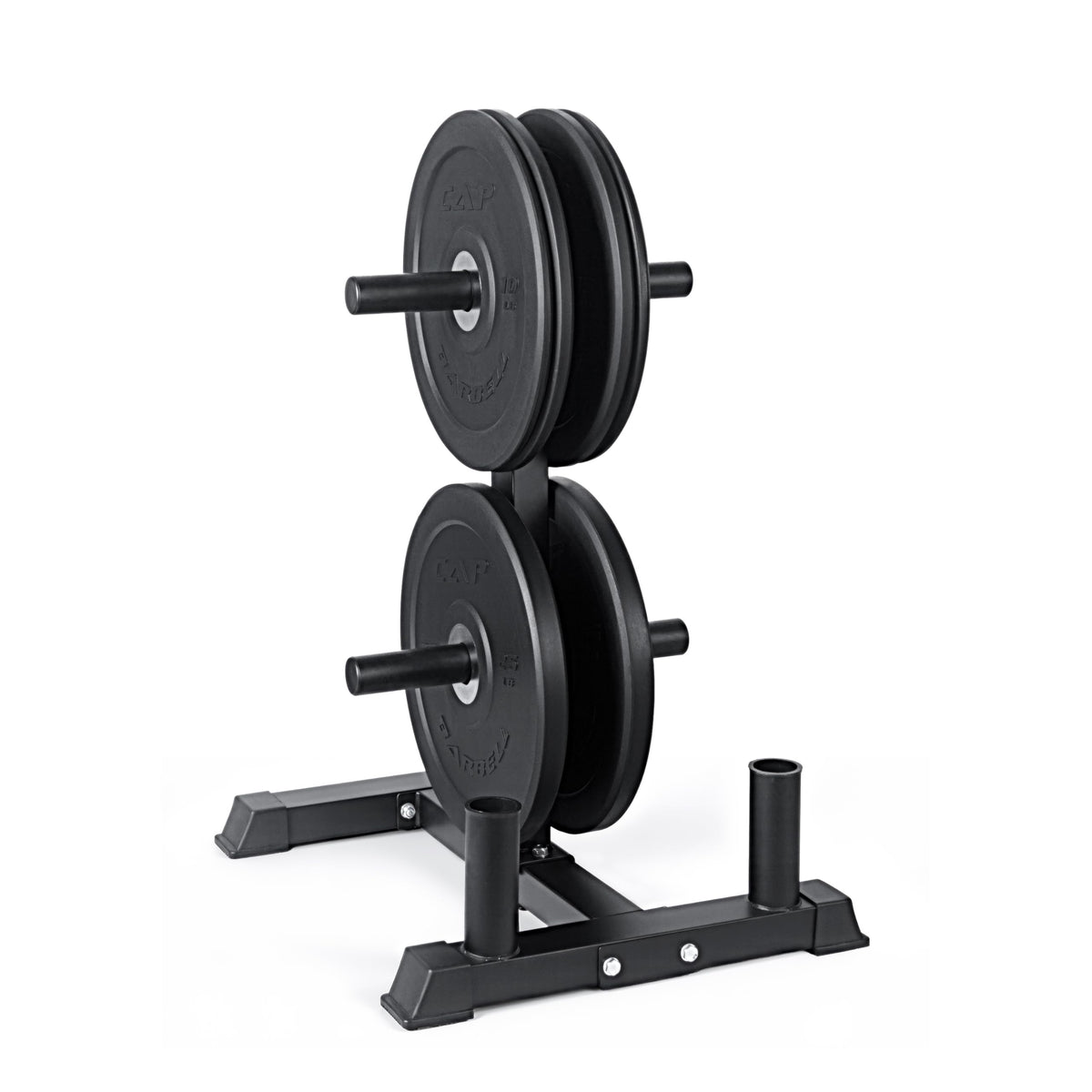 CAP Olympic Bumper Plate Weight Set 100–370 lb