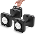 Eisenlink Adjustable Dumbbell Set, 10-50/80lb, 5lb Increments, Quick-Lock