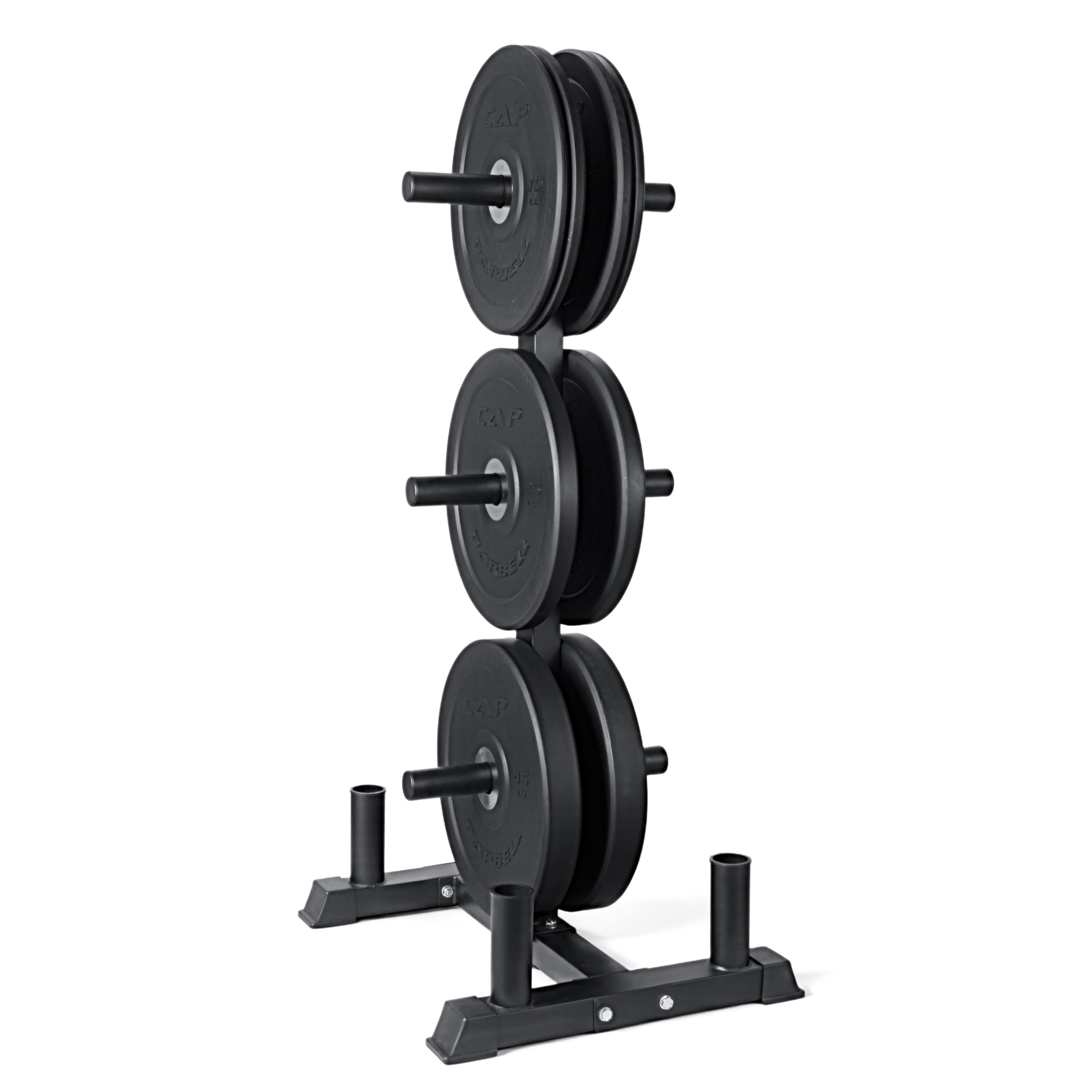 CAP Olympic Bumper Plate Weight Set 100–370 lb