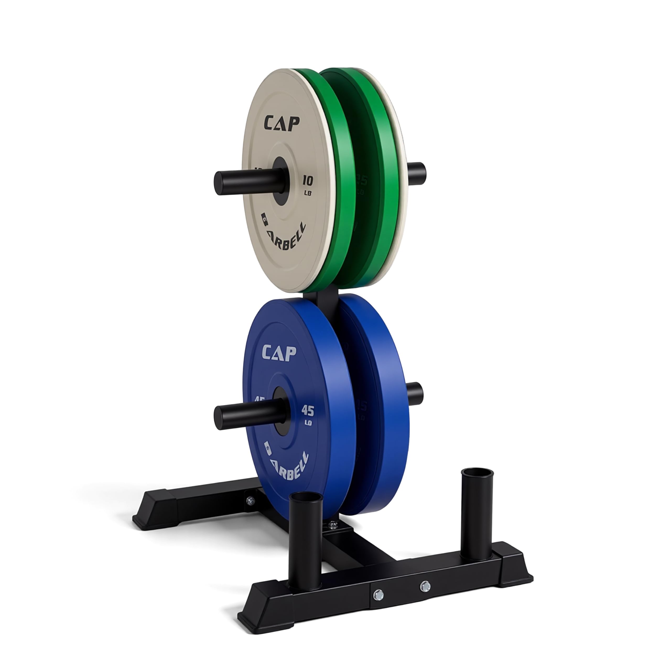 CAP Olympic Bumper Plate Weight Set 100–370 lb