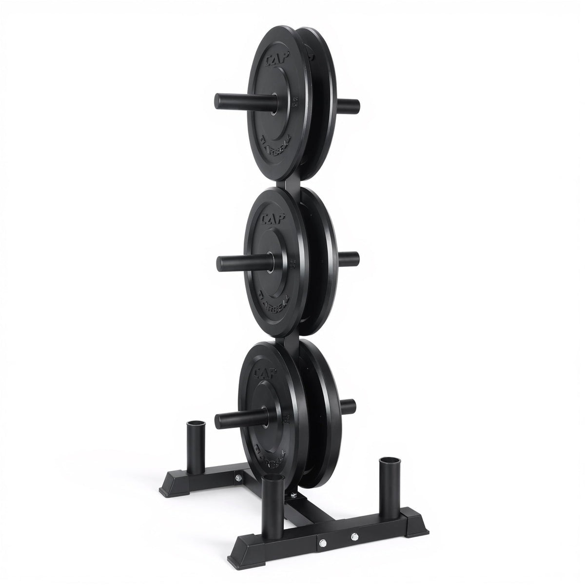 CAP Olympic Bumper Plate Weight Set 100–370 lb