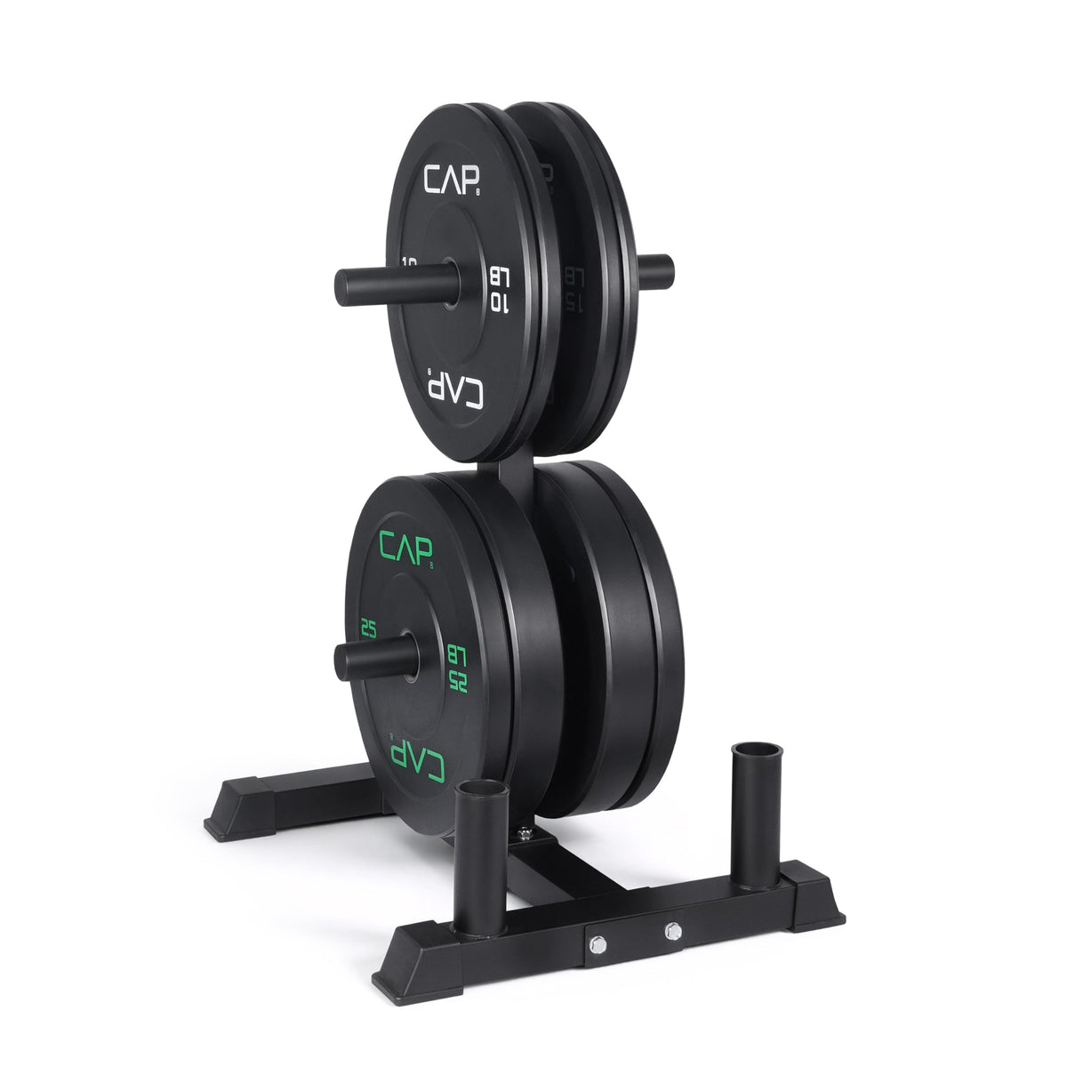 CAP Olympic Bumper Plate Weight Set 100–370 lb