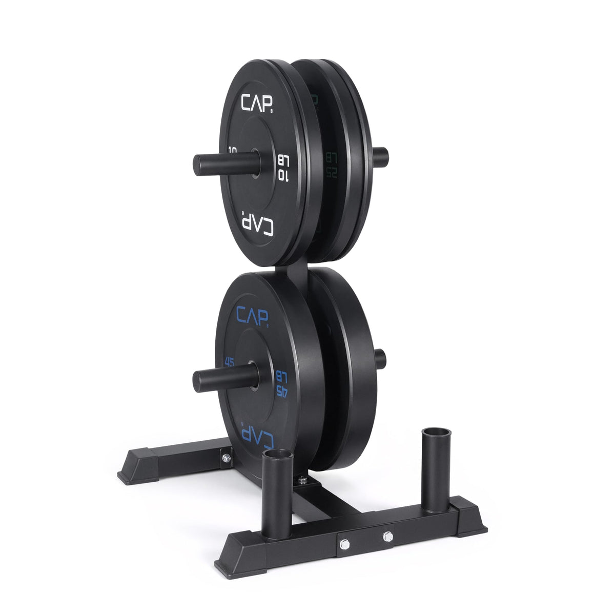 CAP Olympic Bumper Plate Weight Set 100–370 lb