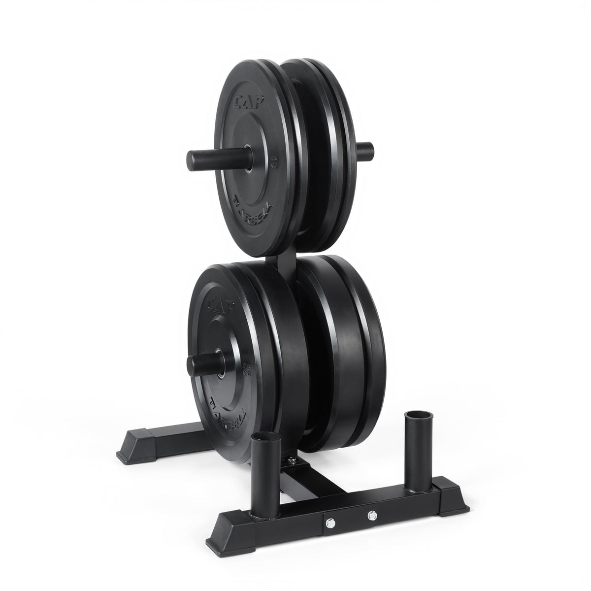 CAP Olympic Bumper Plate Weight Set 100–370 lb
