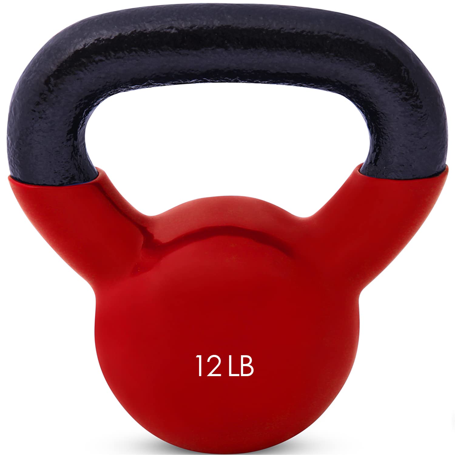 JFIT Kettlebell Weights Vinyl Coated Iron