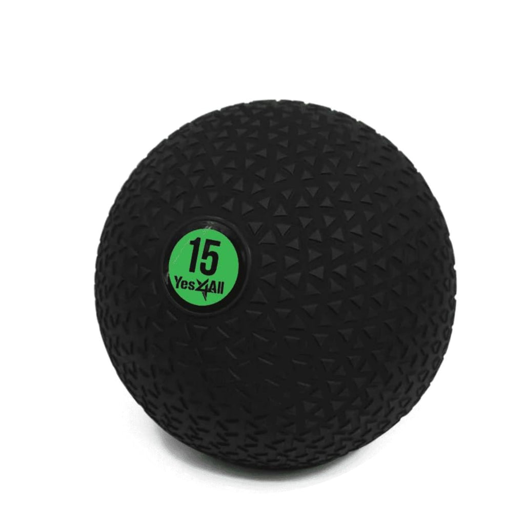 Yes4All Upgraded Fitness Slam Ball Triangle for Exercise, Strength, Power Workout, Multiple Weight Options Weighted Ball