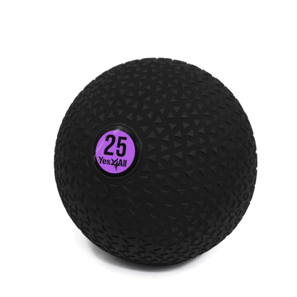 Yes4All Upgraded Fitness Slam Ball Triangle for Exercise, Strength, Power Workout, Multiple Weight Options Weighted Ball
