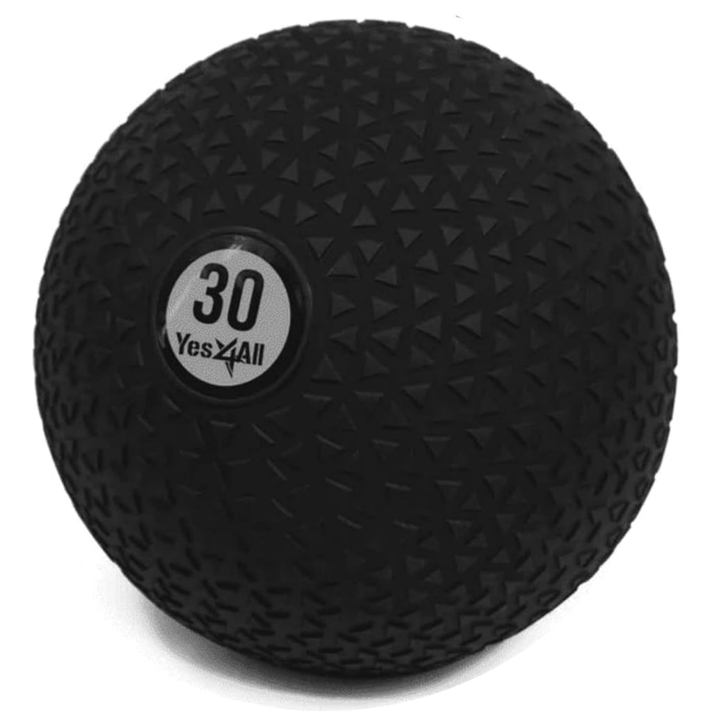 Yes4All Upgraded Fitness Slam Ball Triangle for Exercise, Strength, Power Workout, Multiple Weight Options Weighted Ball