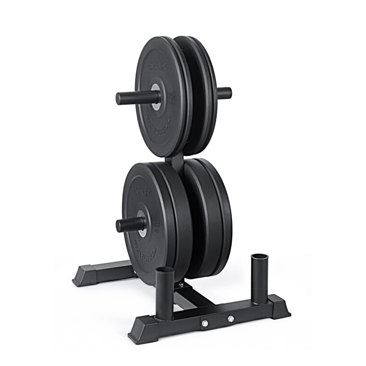 CAP Olympic Bumper Plate Weight Set 100–370 lb