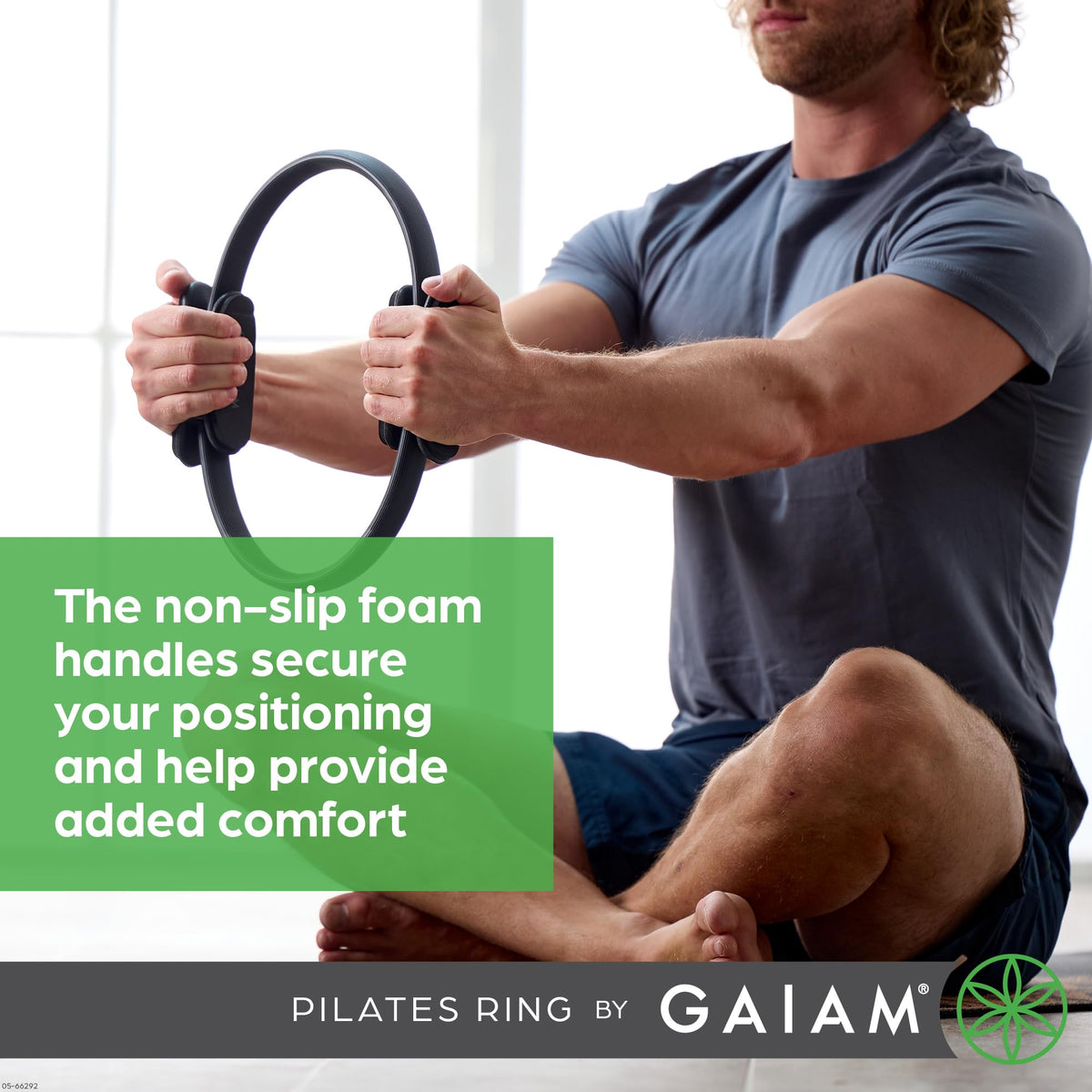 Gaiam Pilates Ring for Arm, Leg & Core Toning Workouts