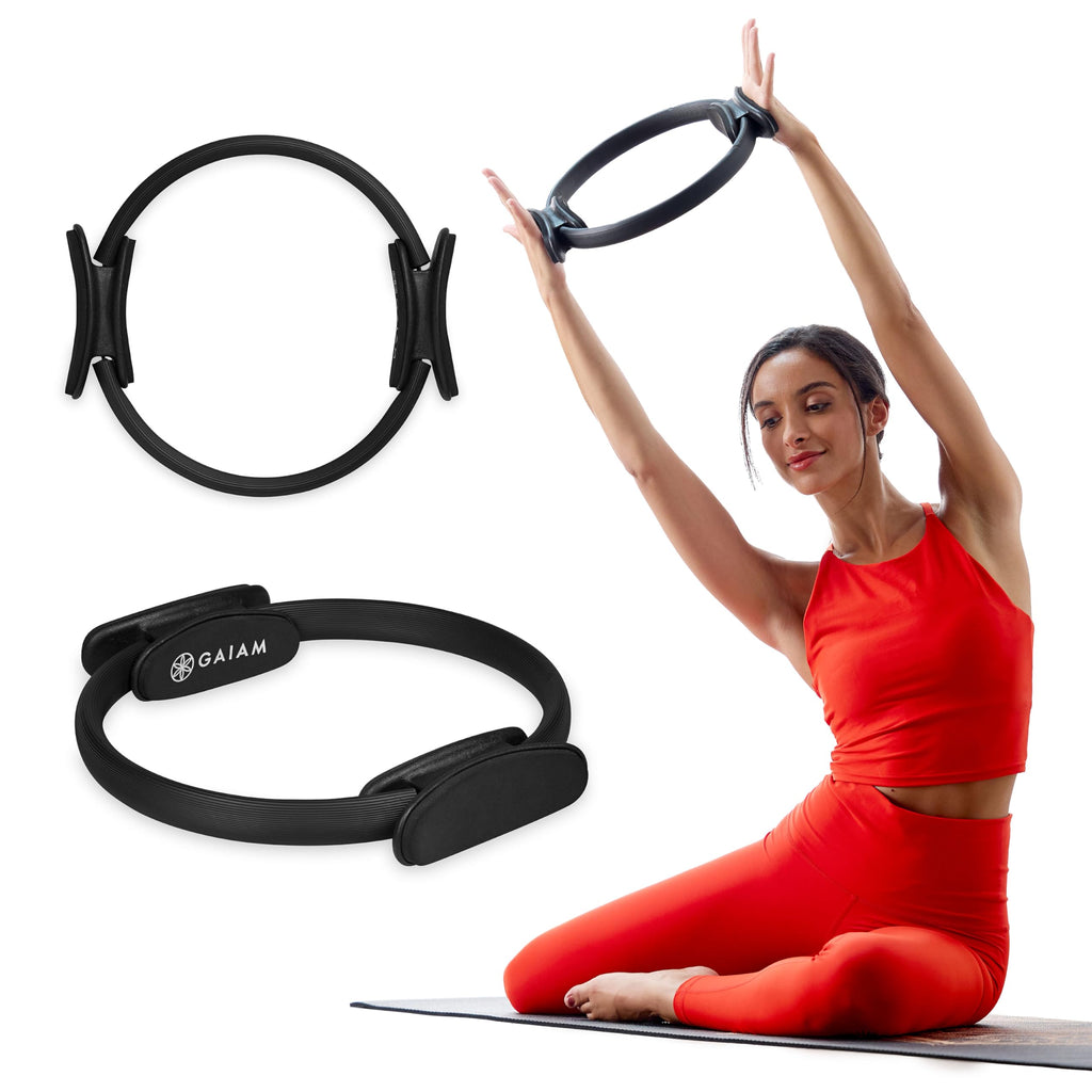 Gaiam Pilates Ring for Arm, Leg & Core Toning Workouts
