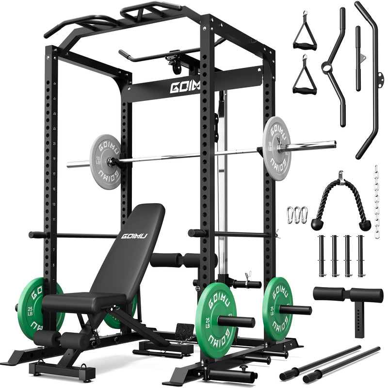 GOIMU C1-V4 Pro Power Cage with LAT Pulldown System