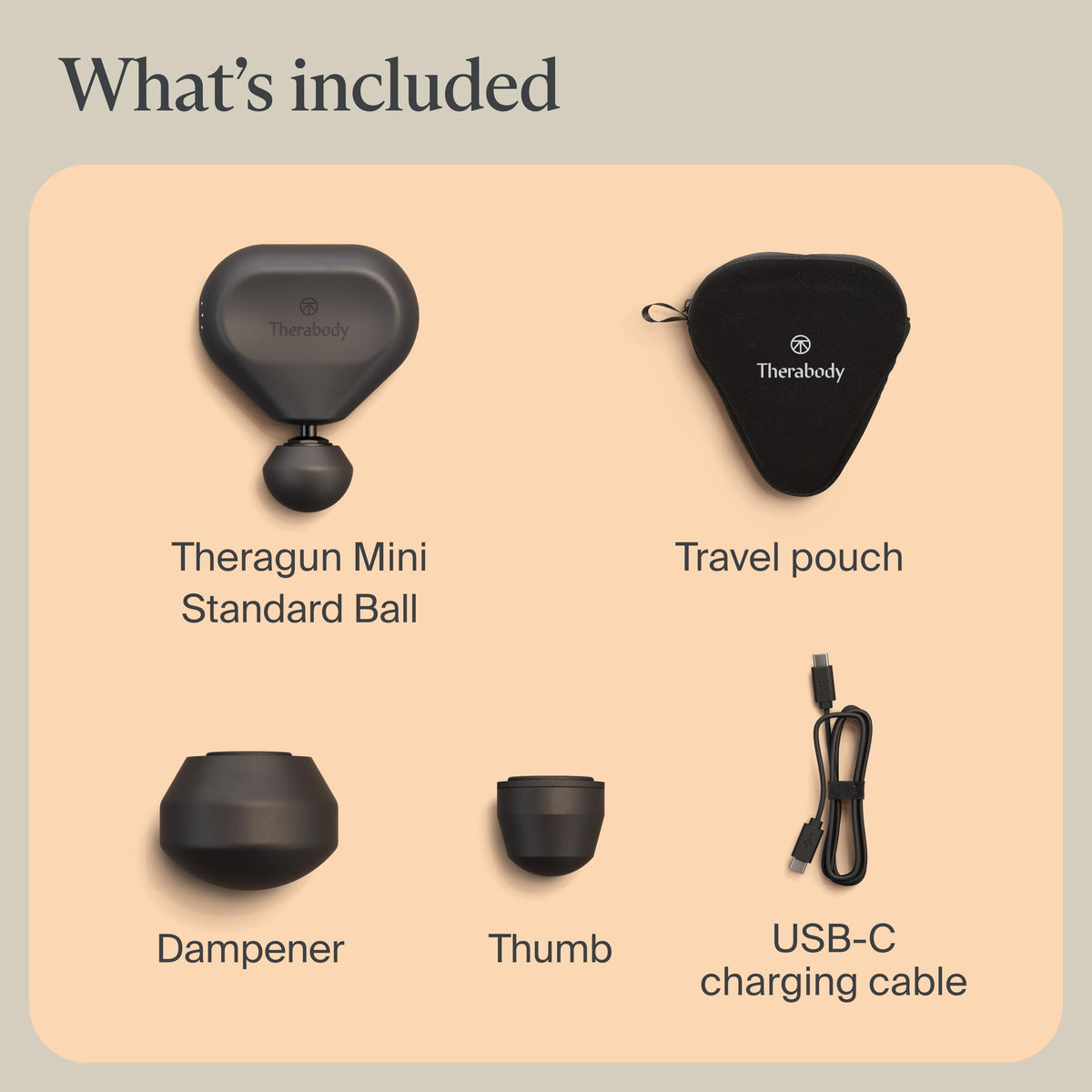 Theragun Mini Portable Massage Gun for Deep Tissue Recovery