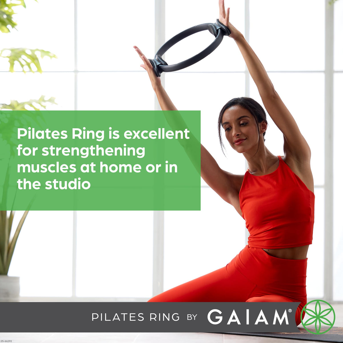 Gaiam Pilates Ring for Arm, Leg & Core Toning Workouts