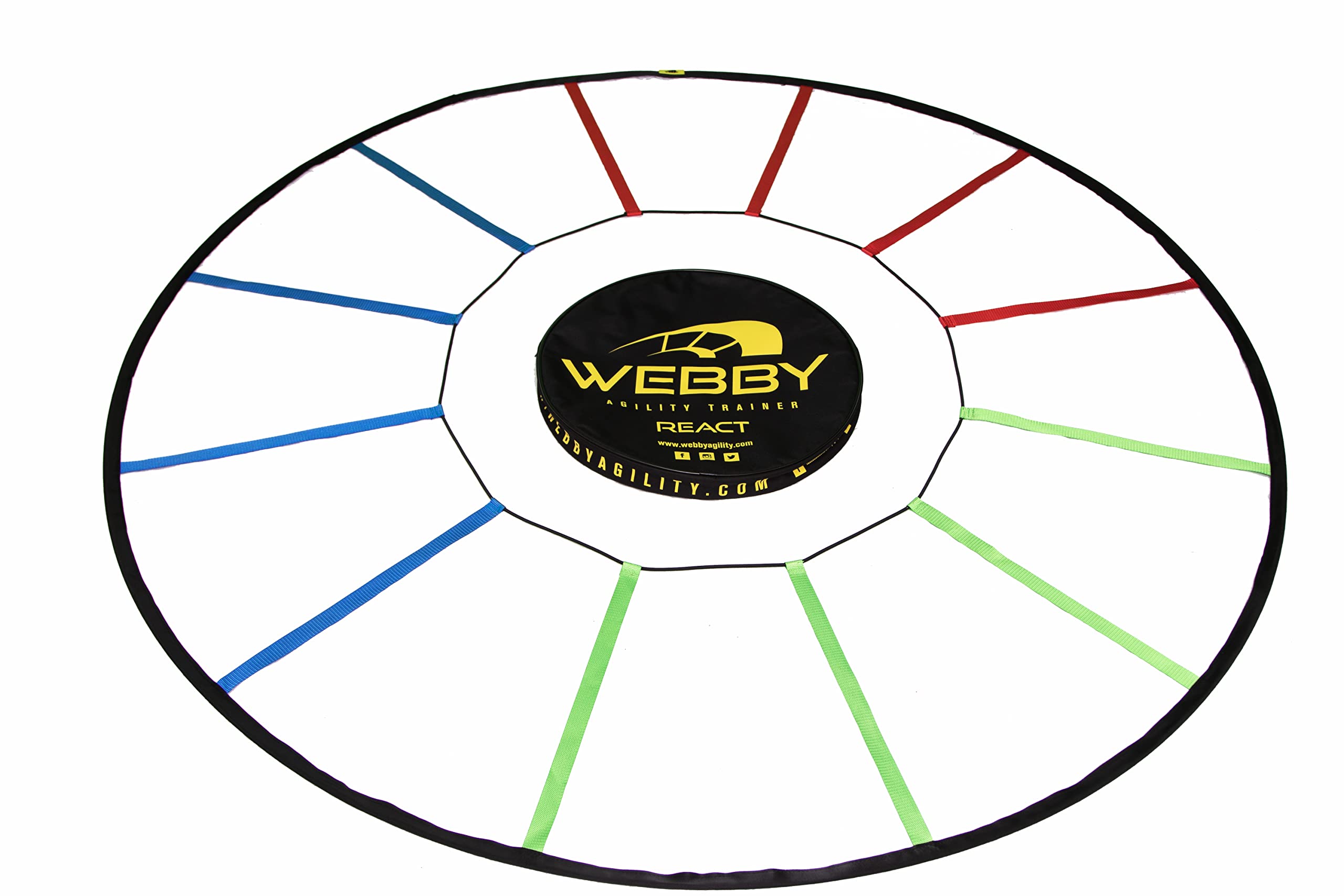 Webby Circle Agility Trainer for Reactive Footwork Drills