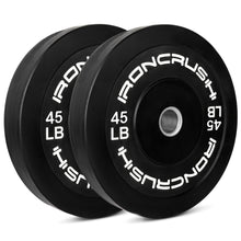 Iron Crush Olympic Bumper Plate Set for Strength Training