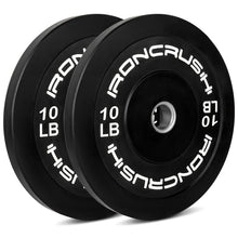 Iron Crush Olympic Bumper Plate Set for Strength Training