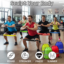 Sratte 120-Piece Resistance Loop Bands Bulk Workout Set