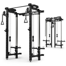 Mikolo Folding Wall-Mounted Squat Rack with Cable System