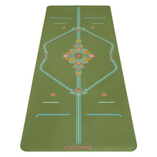 Liforme Printed Yoga Mat with Alignment Guide & Ultimate Grip