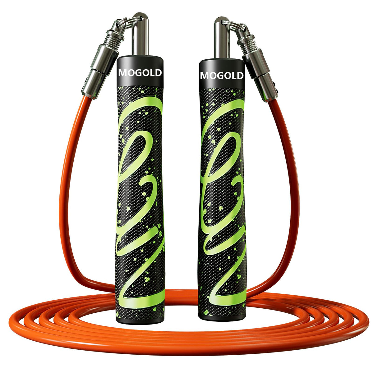Mogold Weighted Jump Rope with Interchangeable Heavy Cords