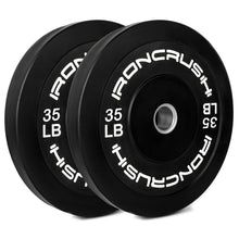 Iron Crush Olympic Bumper Plate Set for Strength Training