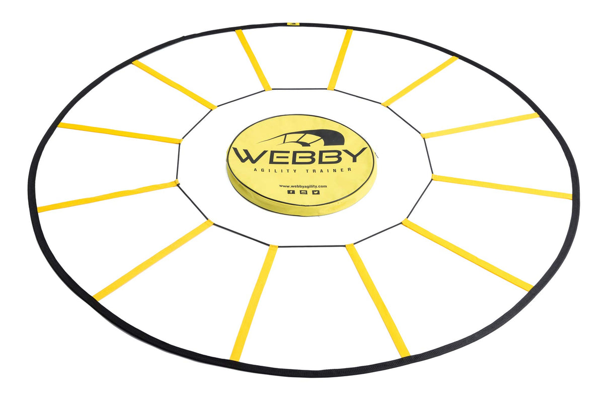 Webby Circle Agility Trainer for Reactive Footwork Drills