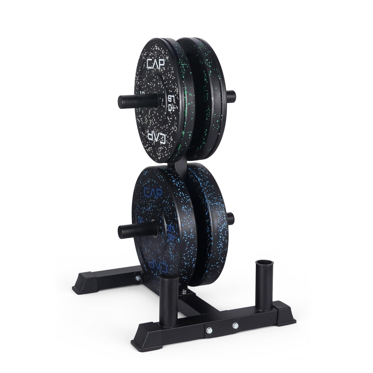 CAP Olympic Bumper Plate Weight Set 100–370 lb