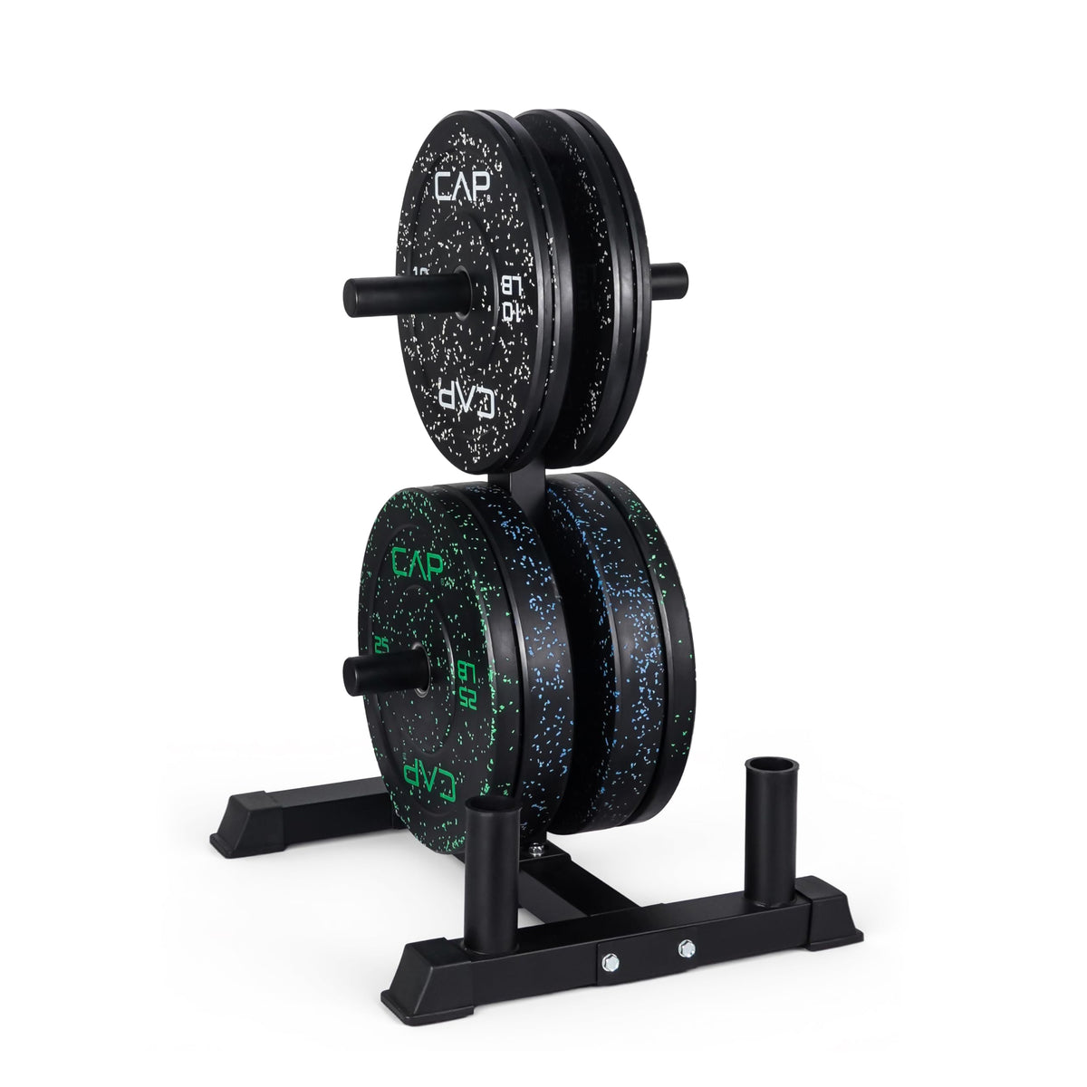 CAP Olympic Bumper Plate Weight Set 100–370 lb