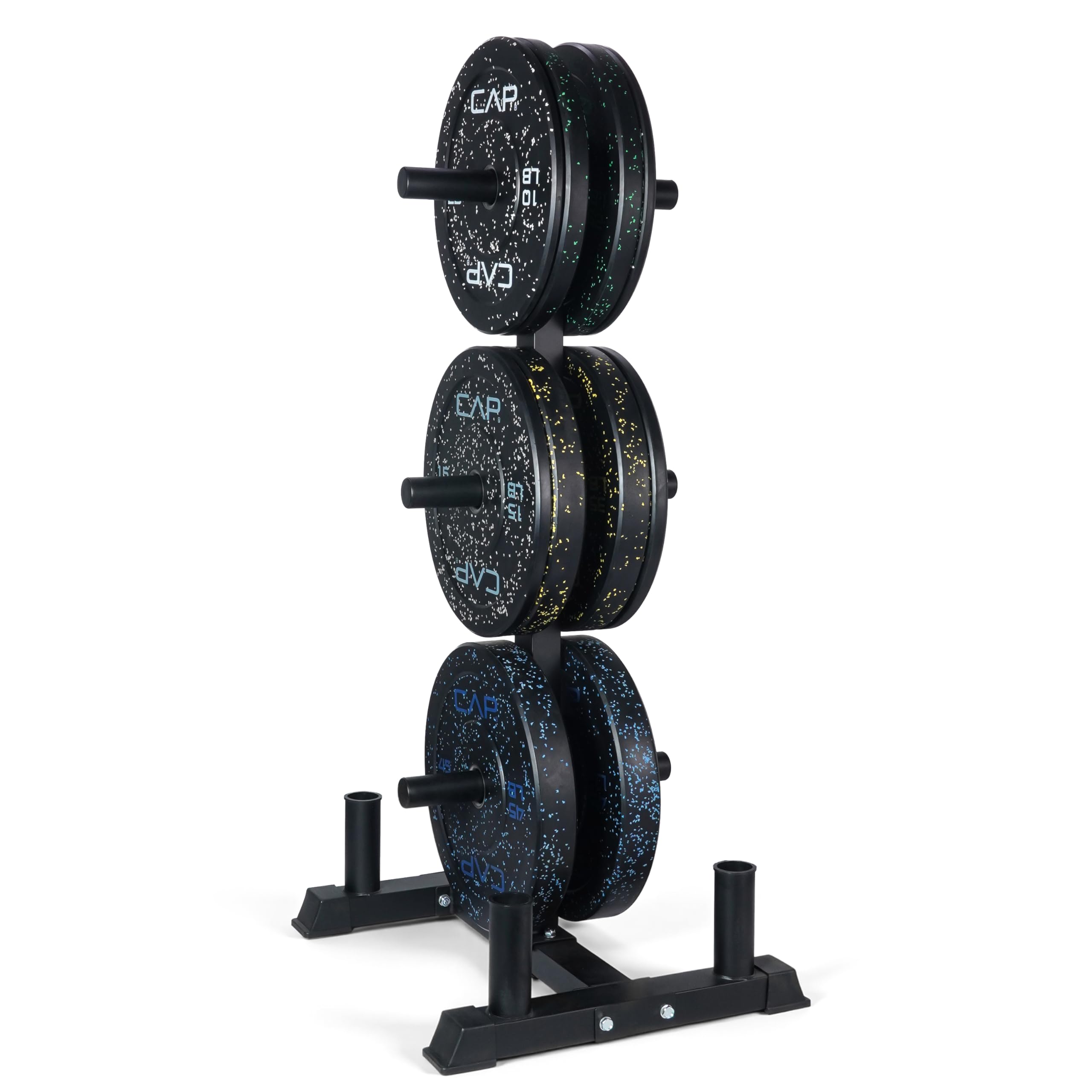 CAP Olympic Bumper Plate Weight Set 100–370 lb