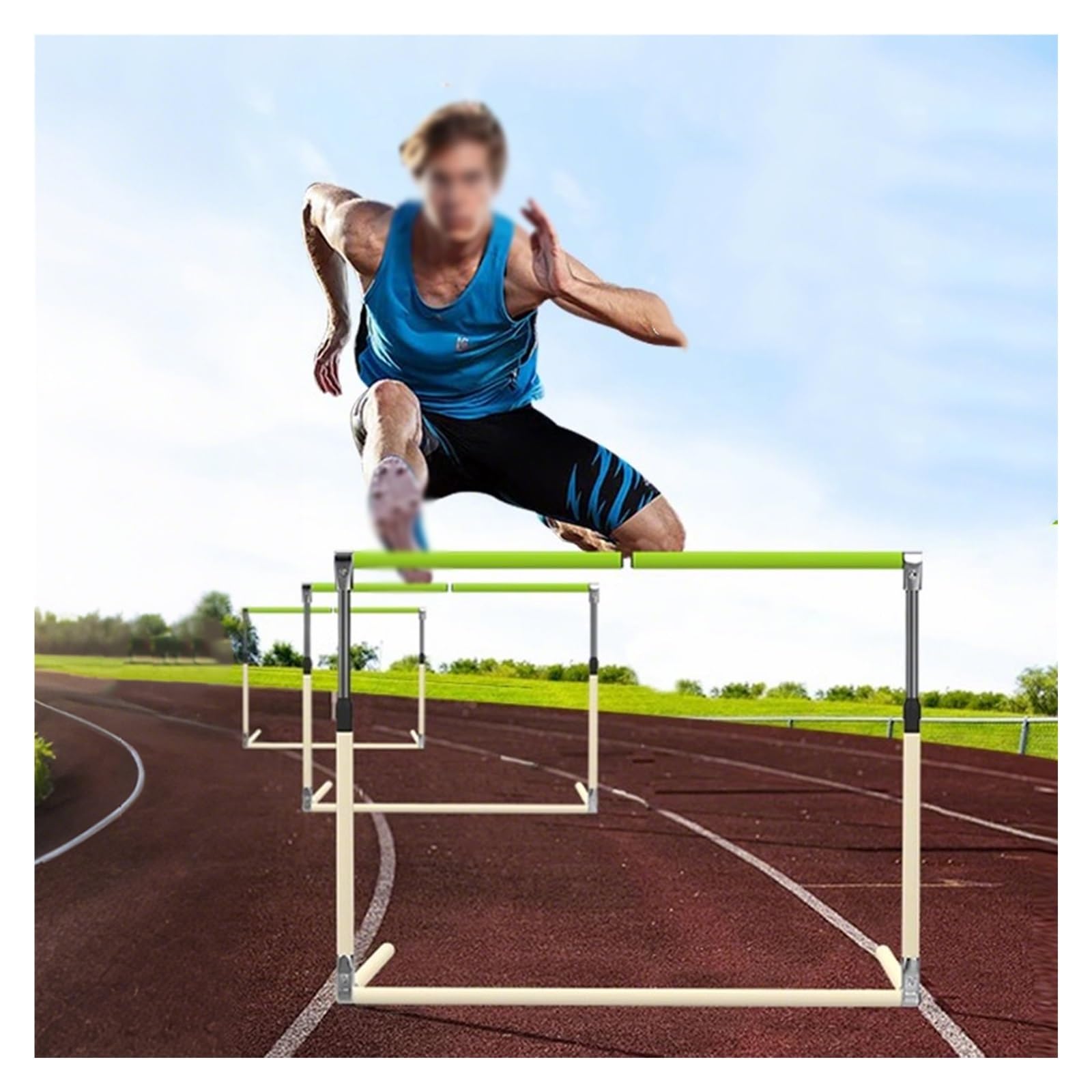 Adjustable Track & Field Hurdles for Speed & Agility Training