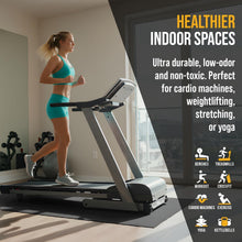 Rubber King Recycled Rubber Exercise Mat for Home Gym Floors